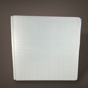 Creative Memories 12x12 Scrapbook Album Linen Color Pattern circa 2010s